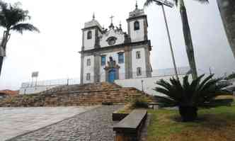Templo do sculo 18  o mais espaoso de Minas(foto: Beto Novaes/EM/D.A PRESS)