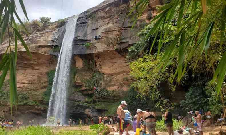 Imagem da cachoeira 