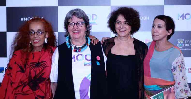 Neneca Moreira, Nely Rosa, Liana Fernandes e Graa Ottoni(foto: Miro Corra/Divulgao)