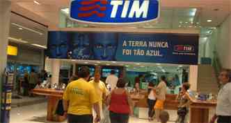 TIM  a nica operadora punida em Minas. Vendas de chips e planos esto suspensas (foto: EM/D.A/Press)