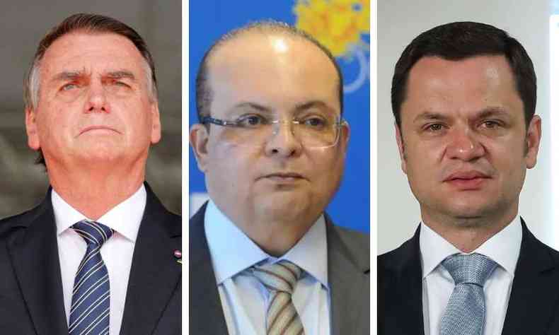 Montagem: Jair Bolsonaro, Ibanes e Torres
