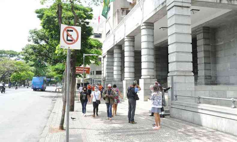 Fachada da Prefeitura de Belo Horizonte(foto: Juarez Rodrigues/EM/D.A Press)