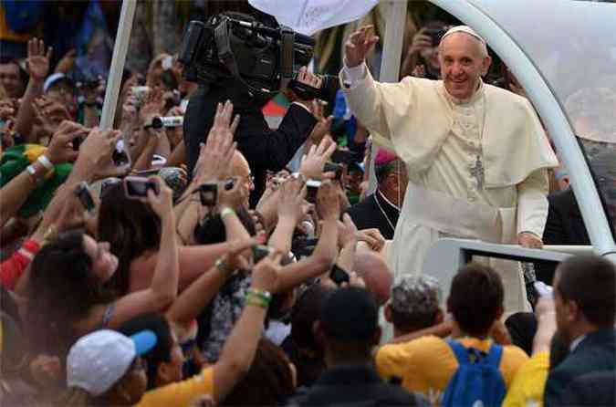 Papa Francisco no tem atividades pblicas programadas para esta tera-feira(foto: AFP PHOTO / GABRIEL BOUYS )