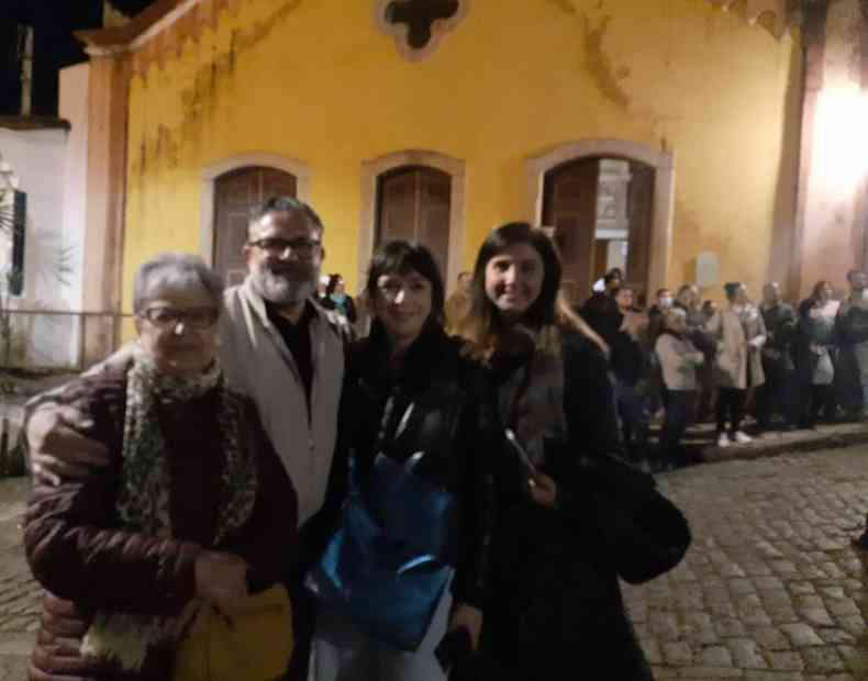 turistas em Ouro Preto 