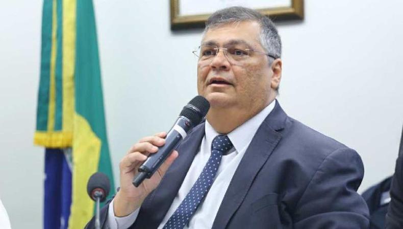 O ministro da Justia e Segurana Pblica, Flvio Dino, em audincia pblica no Congresso