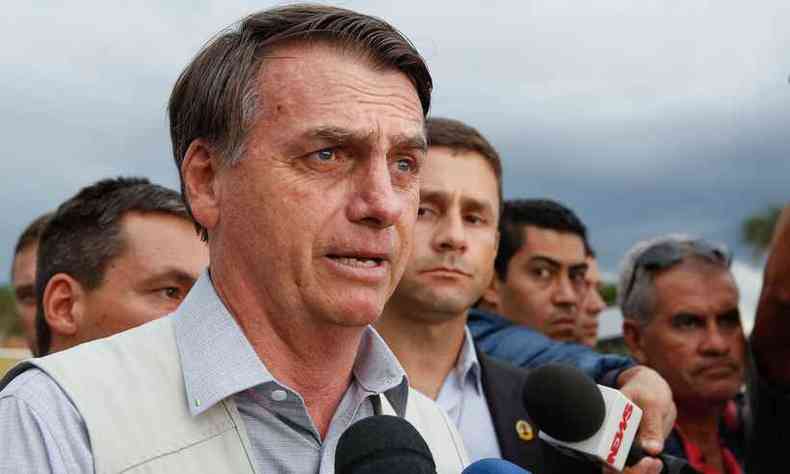 Para o presidente Bolsonaro, Brasil 'vem dando certo' no combate  pandemia da COVID-19(foto: Isac Nbrega/PR)