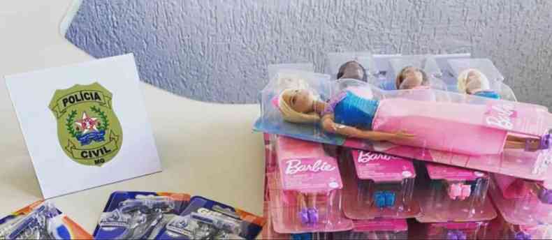 bonecas da Barbie furtadas