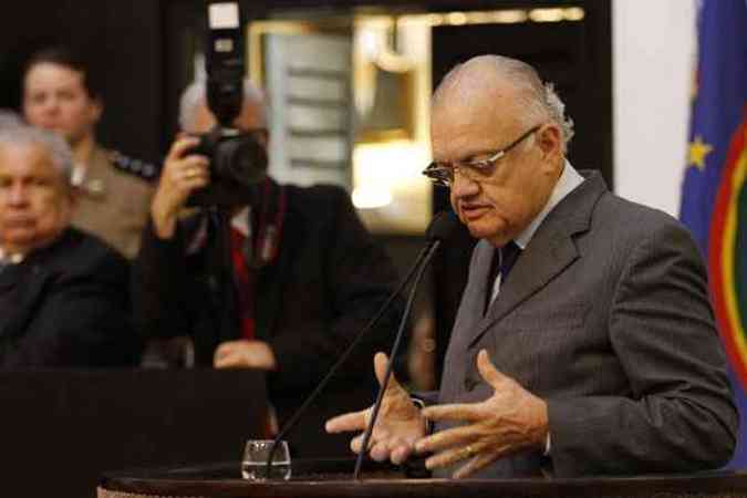 Uchoa quebrou o silncio aps impetrar ao que censurou jornais(foto: Blenda Souto Maior/DP/D.A Press)