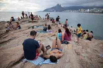 Praia de Ipanema, Rio de Janeiro (foto: AFP / Fernando Souza )