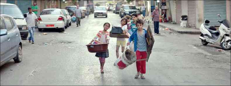 Em Cafarnaum, de Nadine Labaki, o pequeno Zain tem que ganhar a vida como pode pelas ruas de Beirute(foto: Sony/Divulgao)