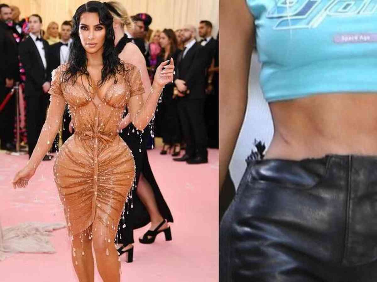 Kim Kardashian é acusada de remover costelas para afinar a cintura - Saúde  - Estado de Minas