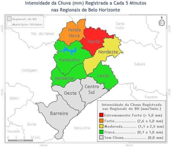 Defesa Civil de Belo Horizonte/Divulgação Defesa Civil de Belo Horizonte/Divulgação