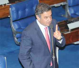 Senador Acio Neves(foto: Carlos Moura/CB/D.A Press)