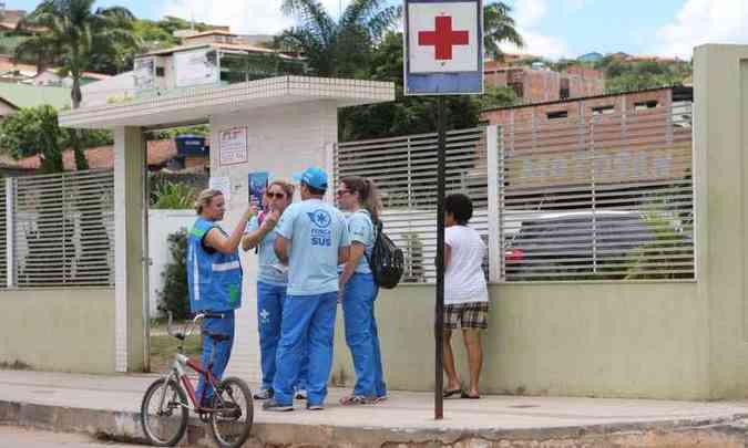 Fora Nacional do SUS chega a Novo Cruzeiro, no Vale do Mucuri, para ajudar no combate  febre amarela(foto: Edsio Ferreira/EM/D.A PRESS)