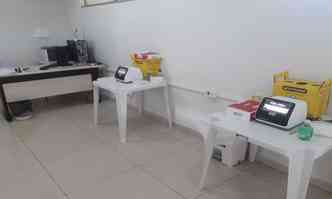 Espao amplo tem sala de testagens (foto: Prefeitura de Muzambinho )