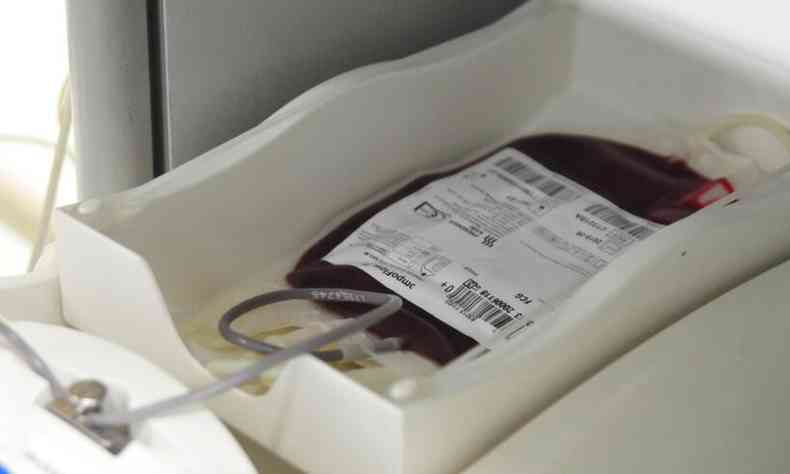 Hemominas faz campanha para repor estoque de sangue(foto: Gladyston Rodrigues/EM/D.A Press)