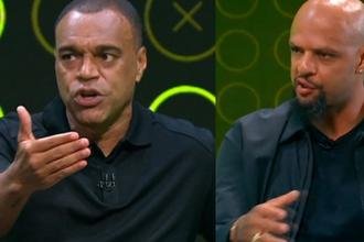 Denílson e Felipe Melo detonam atitude de Matheus Bachi, do Cruzeiro: 'Vexatória' (Divulgação)