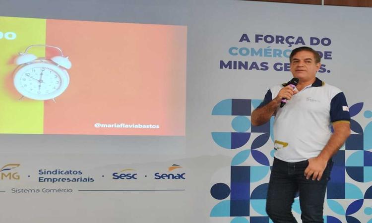 Nadim Donato durante o Evento Sindicalismo do Futuro