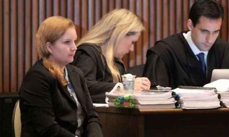 Werther Santana/Estad�o Conte�do - 28/11/16 (foto: Imagem de Elize Matsunaga durante o julgamento: 19 anos, 11 meses e 1 dia de pris�o em regime fechado)