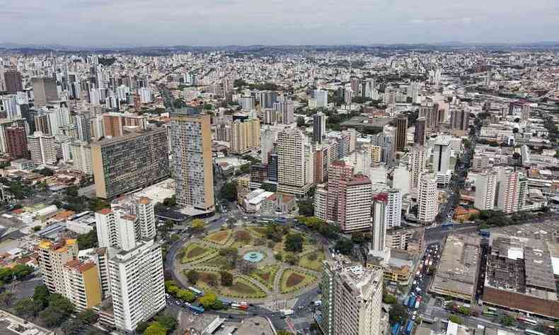 Panorâmica de Belo Horizonte, Região Central da capital mineira(foto: Flickr)