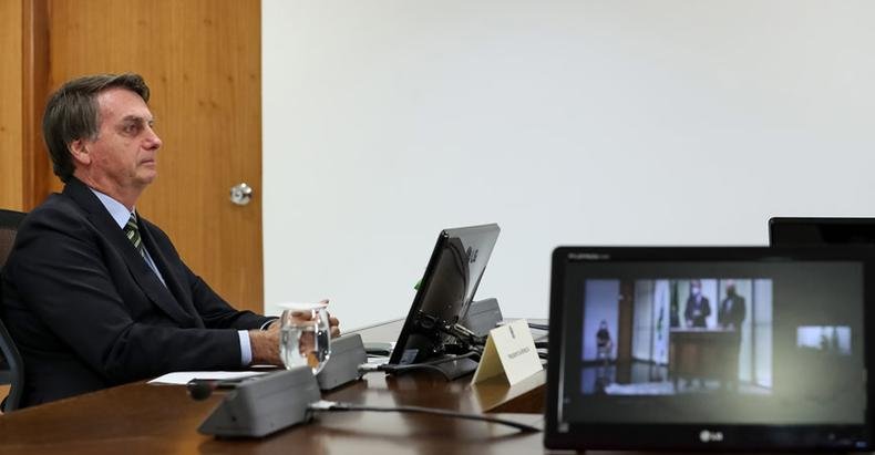 O presidente Jair Bolsonaro enviou a proposta para alterar leis de tr�nsito no ano passado, mas agora ela est� em regime de urg�ncia na C�mara dos Deputados(foto: Marcos Correa/PR)