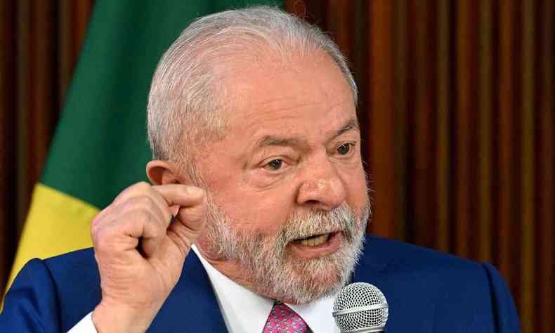 O presidente Luiz Incio Lula da Silva (PT)