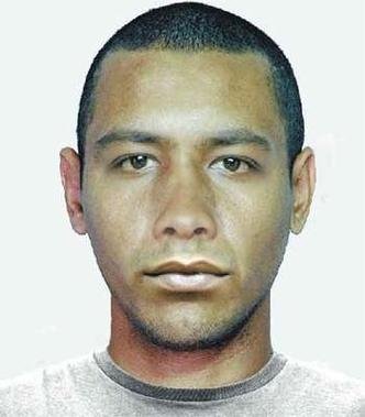 Pol�cia fez retrato falado do acusado, que foi filmado por c�mera logo depois da tentativa de assalto(foto: Pol�cia Civil / Divulga��o)