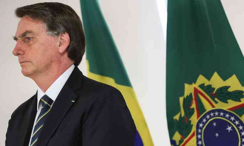 Em entrevista, Bolsonaro voltou a se queixar do Supremo Tribunal Federal (STF)(foto: Marcos Corra/PR )