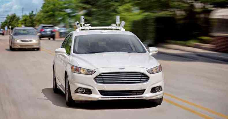 A Ford prometeu lançar seu primeiro modelo 100% autônomo em 2021, nos Estados Unidos(foto: Ford/Divulgação)