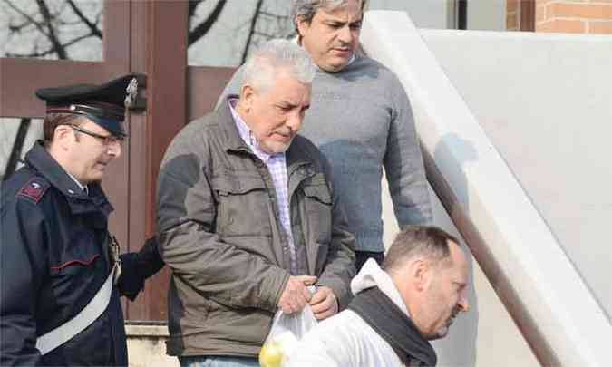 O ex-diretor do Banco do Brasil Henrique Pizzolato, condenado no processo do mensalo, est preso em Mdena, na Itlia(foto: Alexandro Auler/estado Contedo)