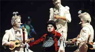 O Cirque Du Soleil estreia espetculo Corteo no dia 19 de setembro, na capital mineira(foto: AFP)