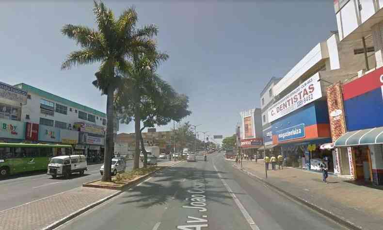Acidente ocorreu na Avenida Joo Csar de Oliveira, no Novo Eldorado(foto: Google Street View/Reproduo)