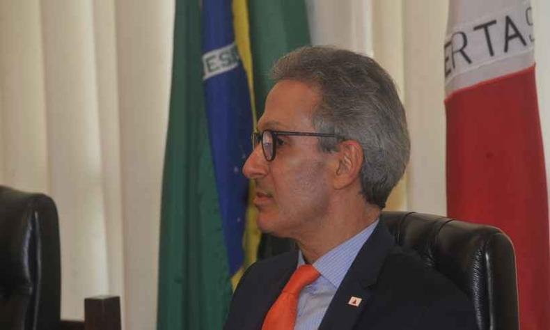 Governador Romeu Zema tem colecionado declara��es que deixam deputados descontentes(foto: Leandro Couri/EM/D.A Press -16/12/2019)