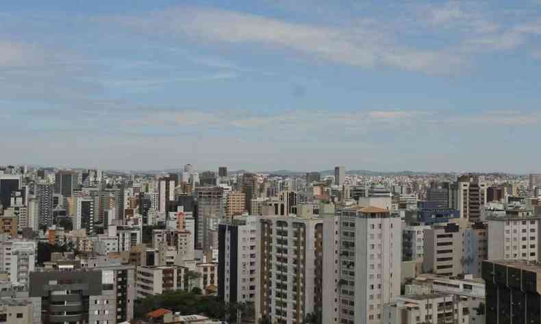Vista a partir do Parque Municipal Amílcar Martins, no Cruzeiro
