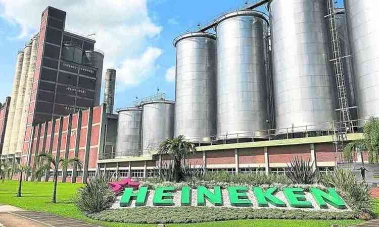 Imagem meramente ilustrativa da fachada de uma fbrica da Heineken