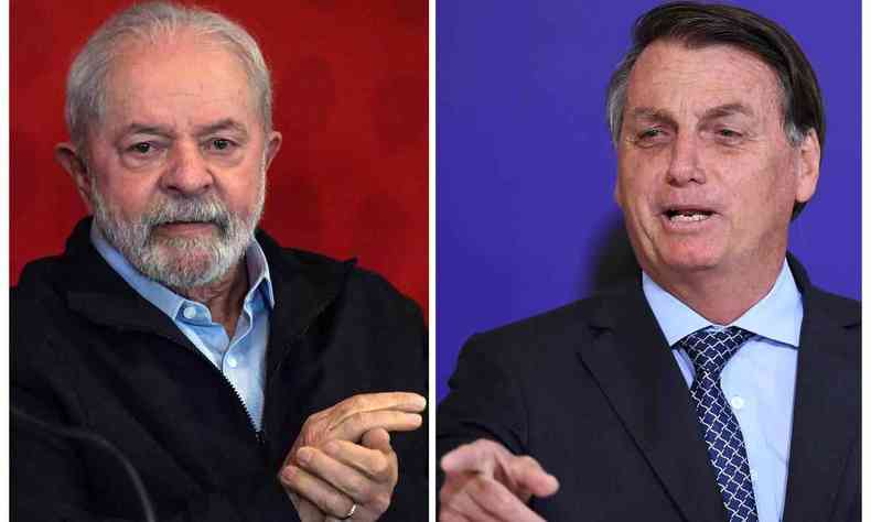 Lula e Bolsonaro