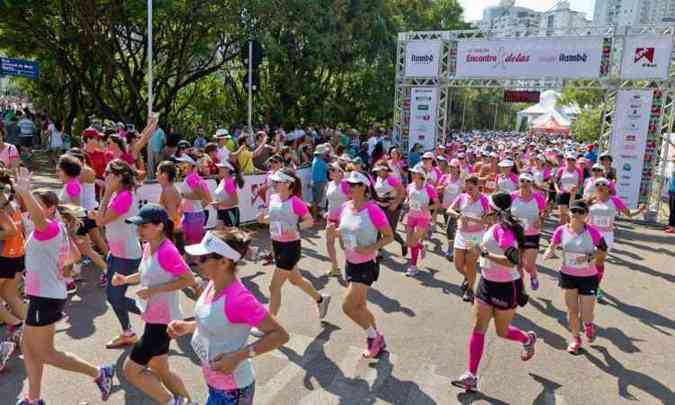 1,5 mil mulheres vo participar da corrida(foto: Samuel Ge/Encontro/Divulgao)