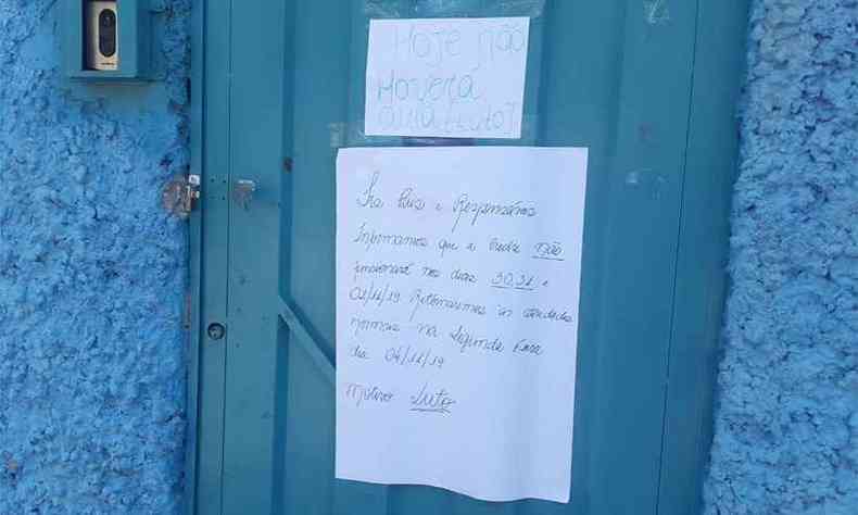 Escola infantil onde a menina estudava suspendeu as aulas, que sero retomadas na prxima segunda-feira(foto: Paulo Filgueiras/EM/DA Press)