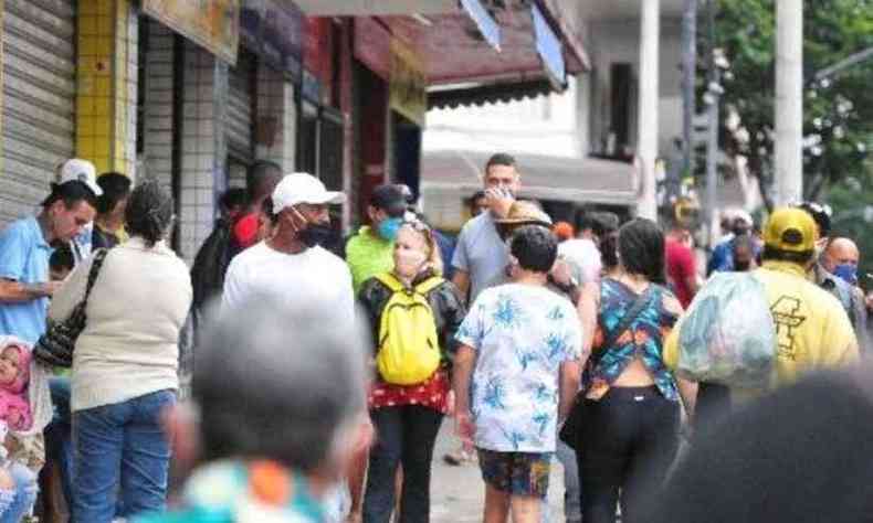 Prefeitura de BH ampliou flexibilizao do comrcio, mas nmeros da pandemia esto em queda na cidade(foto: Gladyston Rodrigues/EM/D.A Press)