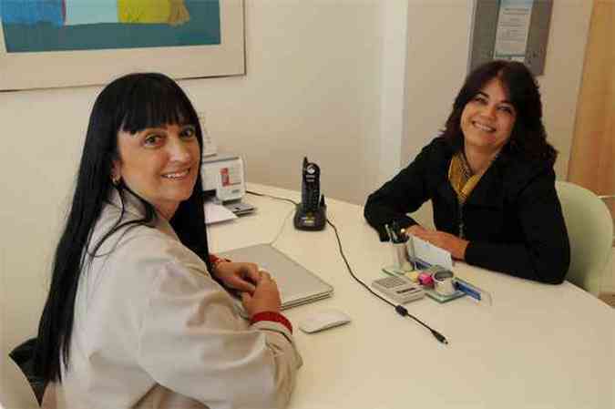 Ana Cludia, dermatologista, prescreveu o produto para Eliana para tratar queda de cabelo (foto: Jair Amaral/EM/D.A Press)