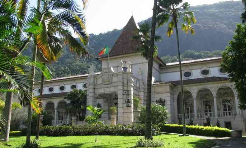 Fachada do consulado de Portugal no Rio de Janeiro 