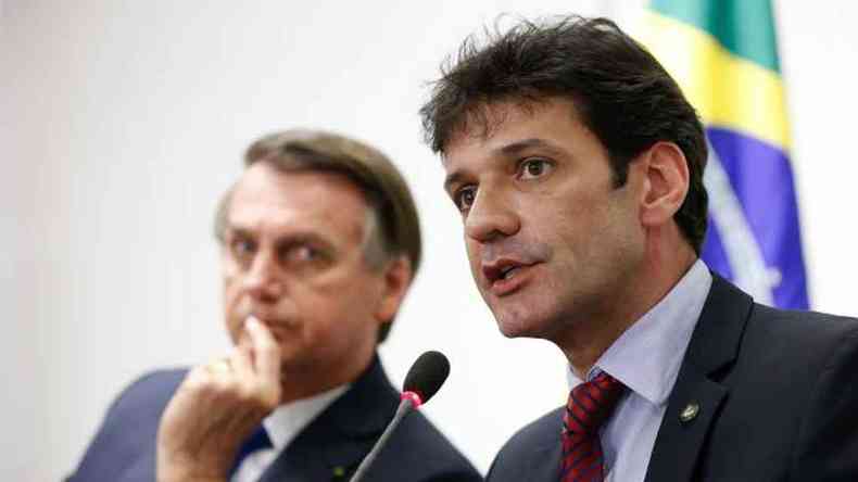 Jair Bolsonaro e Marcelo lvaro Antnio(foto: Agncia Brasil/Reproduo)