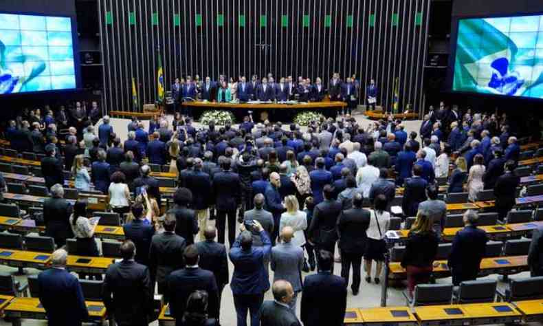 Cmara ter corrida contra o tempo a partir de maro para aprovar PECs(foto: Pablo Valadares/Cmara dos Deputados 3/2/20)