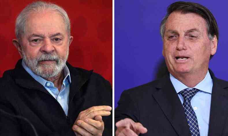 Lula e Bolsonaro