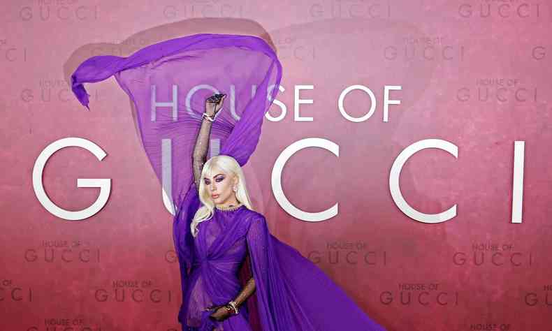 Lady Gaga interpreta a ambiciosa Patrizia no filme 'Casa Gucci'