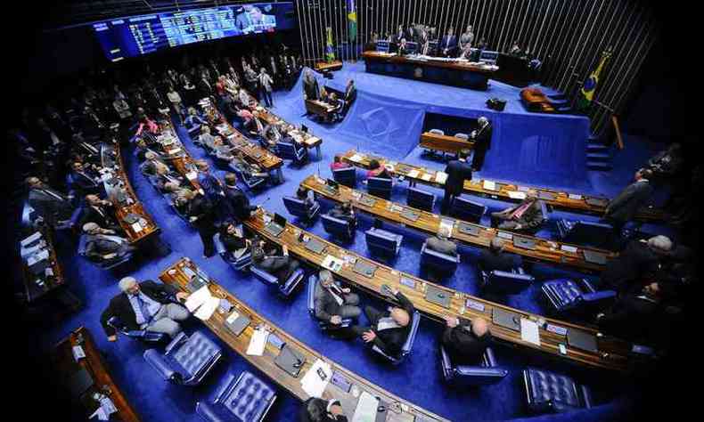 Os senadores aprovaram as regras para as prximas eleies (foto: Flickr Senado)