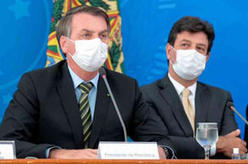 Jair Bolsonaro parece ainda no entender a gravidade da pandemia de coronavrus(foto: MARCOS CORREA/PR)