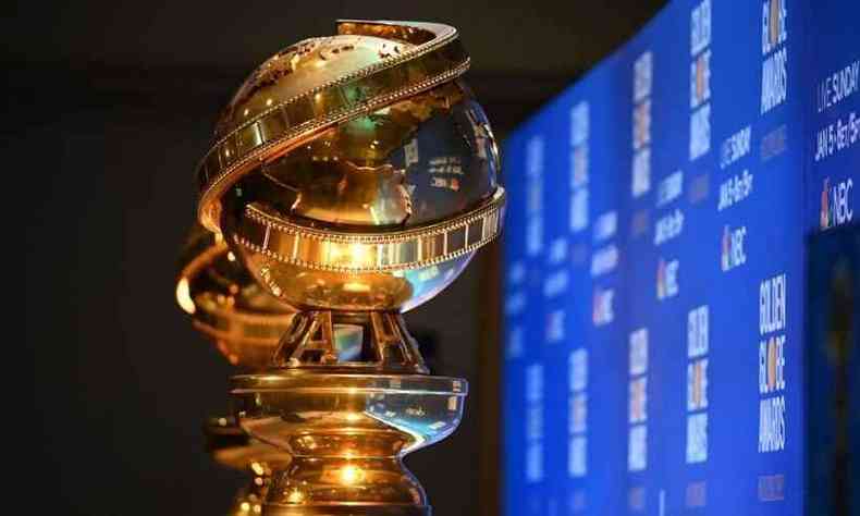A desejada estatueta do Globo de Ouro(foto: Robyn BECK / AFP)