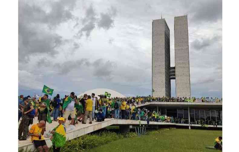 Imagem dos atos bolsonaristas 