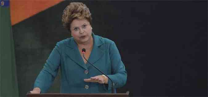 Segundo Dilma, as tentativas de violao e espionagem de dados e informaes so incompatveis com a convivncia democrtica entre pases amigo(foto: Jos Cruz/ABr)